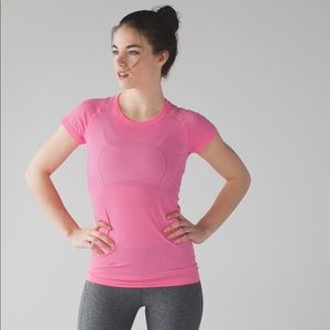 Lululemon » Pink Swiftly Tech Short Sleeve